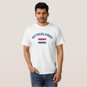 Netherlands Flag T-shirt (Voorkant volledig)