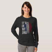 Netherlands It's In My DNA Dutch Fingerprint Holla T-shirt (Voorkant volledig)