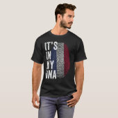 Netherlands It's In My DNA Dutch Fingerprint Holla T-shirt (Voorkant volledig)