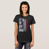 Netherlands It's In My DNA Dutch Fingerprint Holla T-shirt (Voorkant volledig)