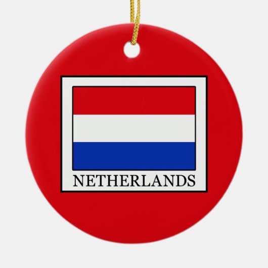 Netherlands Keramisch Ornament (Voorkant)