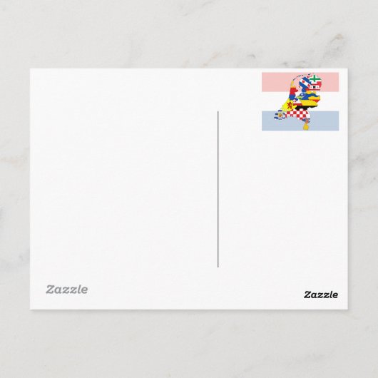 Netherlands Provinces Briefkaart (Achterkant)