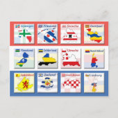 Netherlands Provinces Briefkaart (Voorkant)