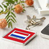 Netherlands Sleutelhanger (Zijkant)