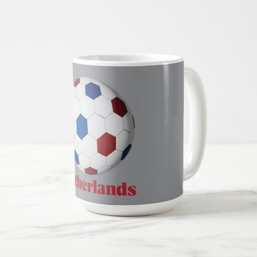 Netherlands Soccer Koffiemok (Voorkant rechts)