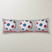 Netherlands Soccer Lichaamskussen (Achterkant)