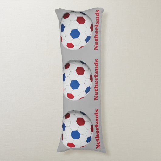 Netherlands Soccer Lichaamskussen (Voorkant Verticaal)