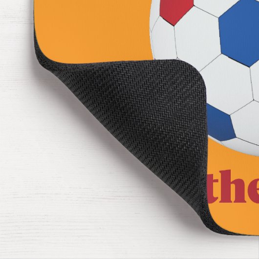 Netherlands Soccer Muismat (Hoek)