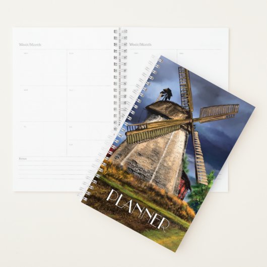 Netherlands Windmill Landscape Planner (Display)