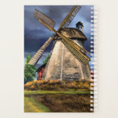 Netherlands Windmill Landscape Planner (Achterkant)
