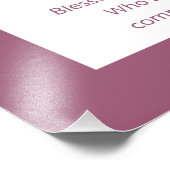 Netilat Yadayim Hebreeuwse handwasroze Foto Afdruk (Hoek)