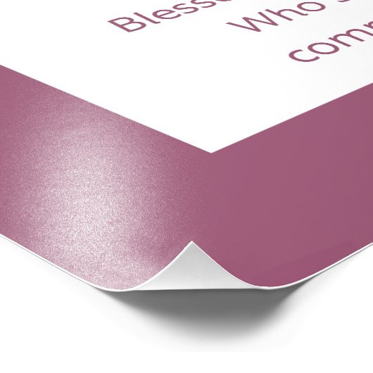 Netilat Yadayim Hebreeuwse handwasroze Foto Afdruk (Hoek)