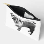 Netjes ritsen, feestelijk gefluister etui (Open)