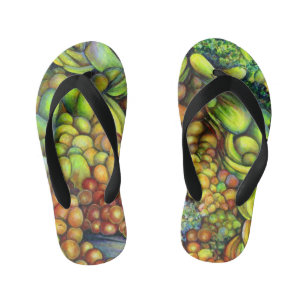 Netjes, Schattig en in het zijvak, Mexico Kinder Teenslippers