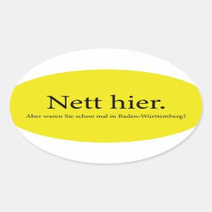netkas ovale sticker