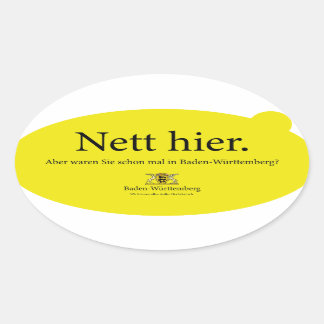 netkas ovale sticker