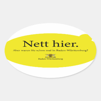netkas ovale sticker