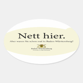 netkas ovale sticker