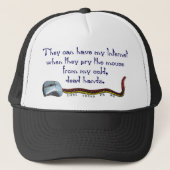 Netneutraliteit - Mijn muis poetsen Trucker Pet (Voorkant)