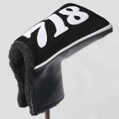 Netnummer 718 (New York City) Golfheadcover (3/4 voorkant)