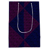 Netpatroon 05 Indigolue Black BG Medium Cadeauzakje (Achterkant)