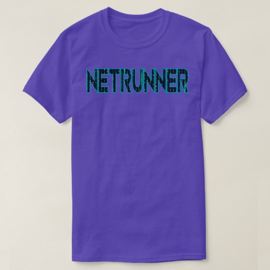 Netrunner Netwerkbeheerder T-shirt (Design voorkant)