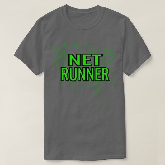 Netrunner Programmer IT Computer Administrator T-shirt (Design voorkant)