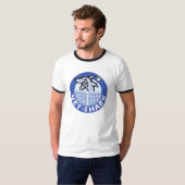 netsharkblauw t-shirt (Voorkant volledig)