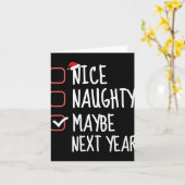 Nett Braaf Misschien Volgend Jaar Kerst Wens Sint  Kaart (Gele Bloem)