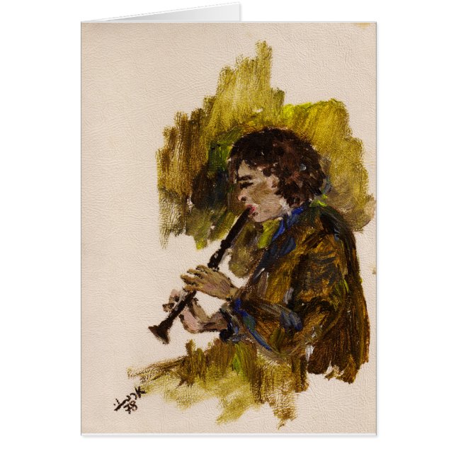 Netta op de klarinet (Voorkant)