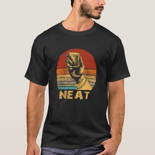Nette Bourbon Whiskey Drink T-shirt (Voorkant)