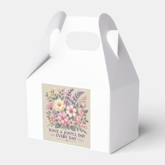 Nette en elegante bouquet van bloemen Favoriet Box Bedankdoosjes