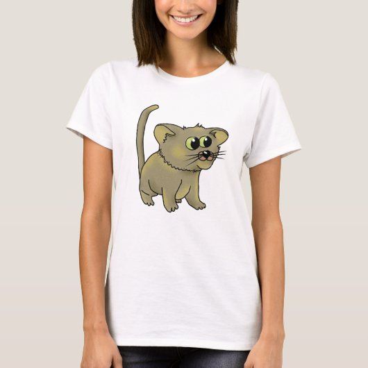 Nette Katze T-shirt (Voorkant)