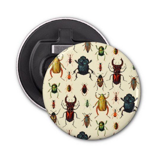 netten button flesopener (Voorkant)