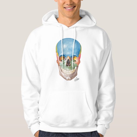 Netter Skull Hooded Sweatshirt (Voorkant)