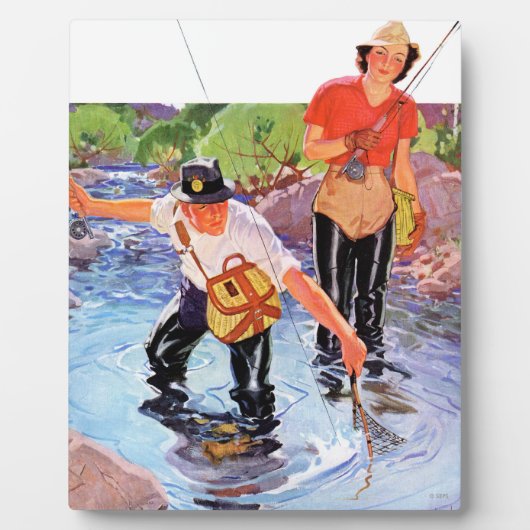 Netting A Fish door R.J. Cavaliere Fotoplaat (Voorkant)