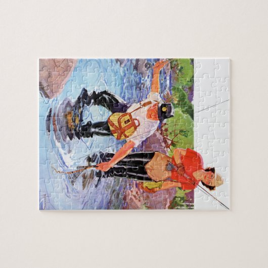 Netting A Fish door R.J. Cavaliere Legpuzzel (Horizontaal)