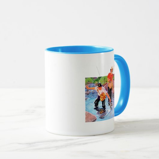 Netting A Fish door R.J. Cavaliere Mok (Voorkant rechts)