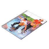 Netting A Fish door R.J. Cavaliere Notitieboek (Linkerzijde)