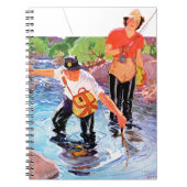 Netting A Fish door R.J. Cavaliere Notitieboek (Voorkant)