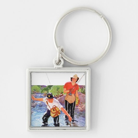 Netting A Fish door R.J. Cavaliere Sleutelhanger (Voorkant)