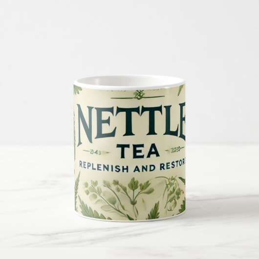 Nettle Tea AI art Koffiemok (Center)