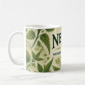 Nettle Tea AI art Koffiemok (Links)