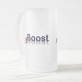 netto Boost LLC-Mok Matglas Bierpul (Voorkant links)