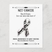 NETTO-kankerondersteuning en -bewustzijn Briefkaart (Voorkant)