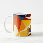 Netto meerkleurige driehoeken koffiemok (Links)