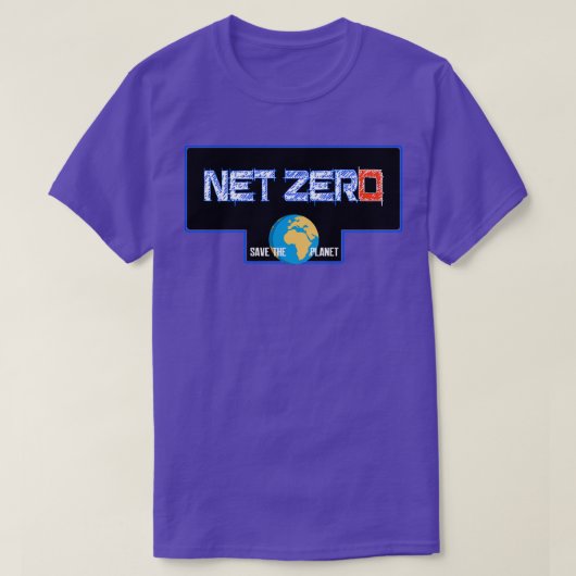 Netto nul t-shirt (Design voorkant)
