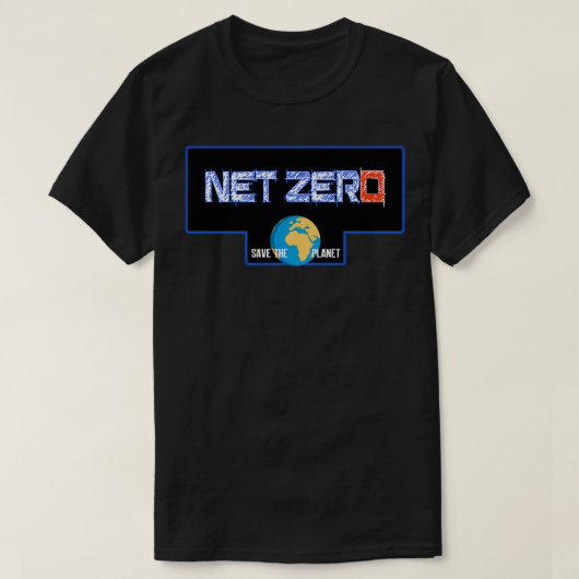 Netto nul t-shirt (Design voorkant)