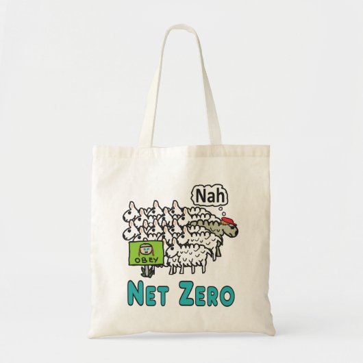 Netto nul tote bag (Voorkant)