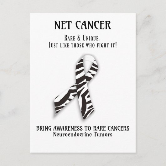 NETTO Zelden voorkomende kanker Neuroendocriene tu Briefkaart (Voorkant)